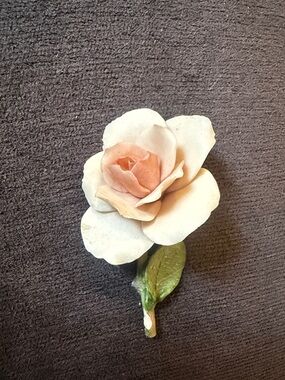 Vintage Cybis Porcelain Rose 1962